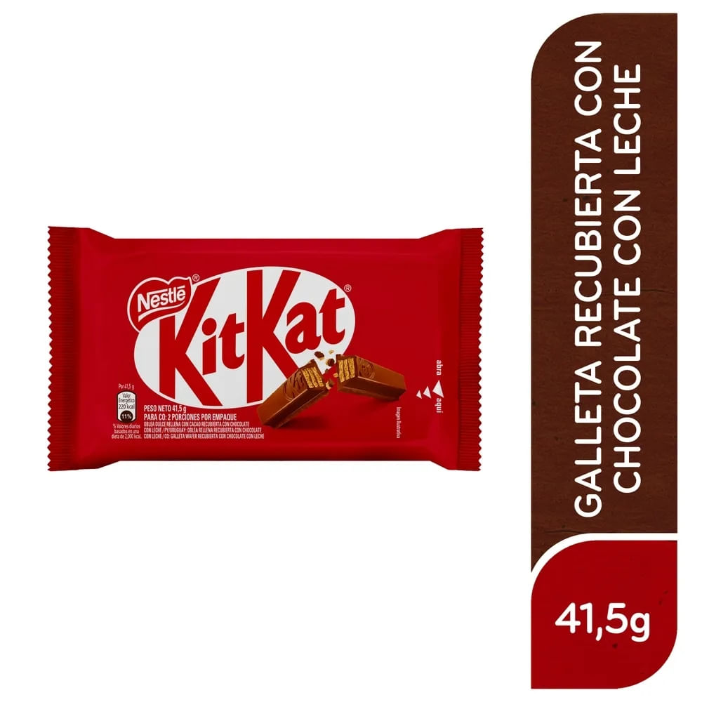 Barras de Chocolate Kit Kat 4 Finger - 41.5 g