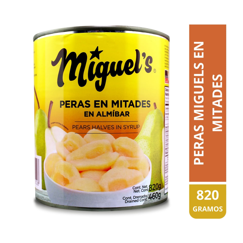 Peras Mitades Miguels