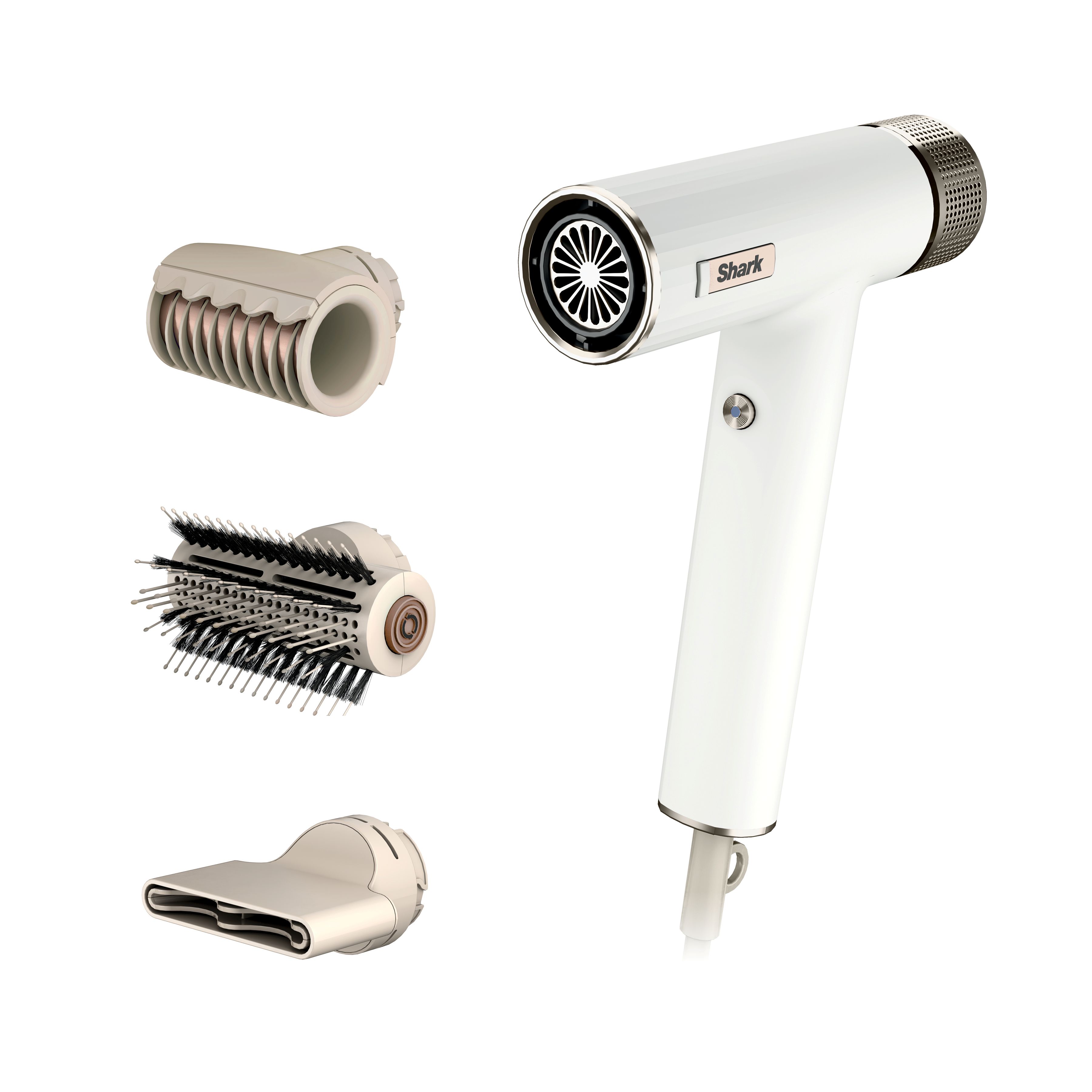 Secadora de cabello Shark color blanco 1700w modelo HD331