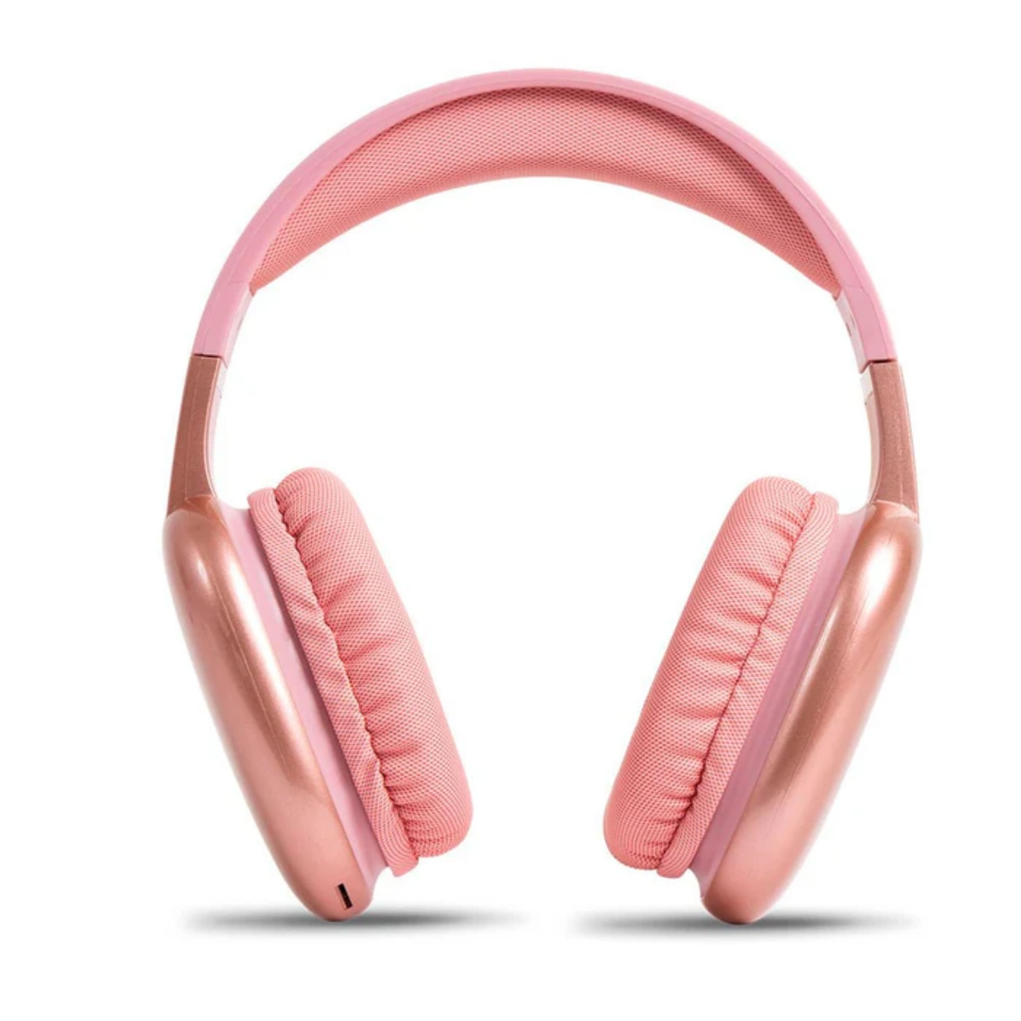 Audífonos Stuffactory aurum over ear con stickers inalámbrico rosa