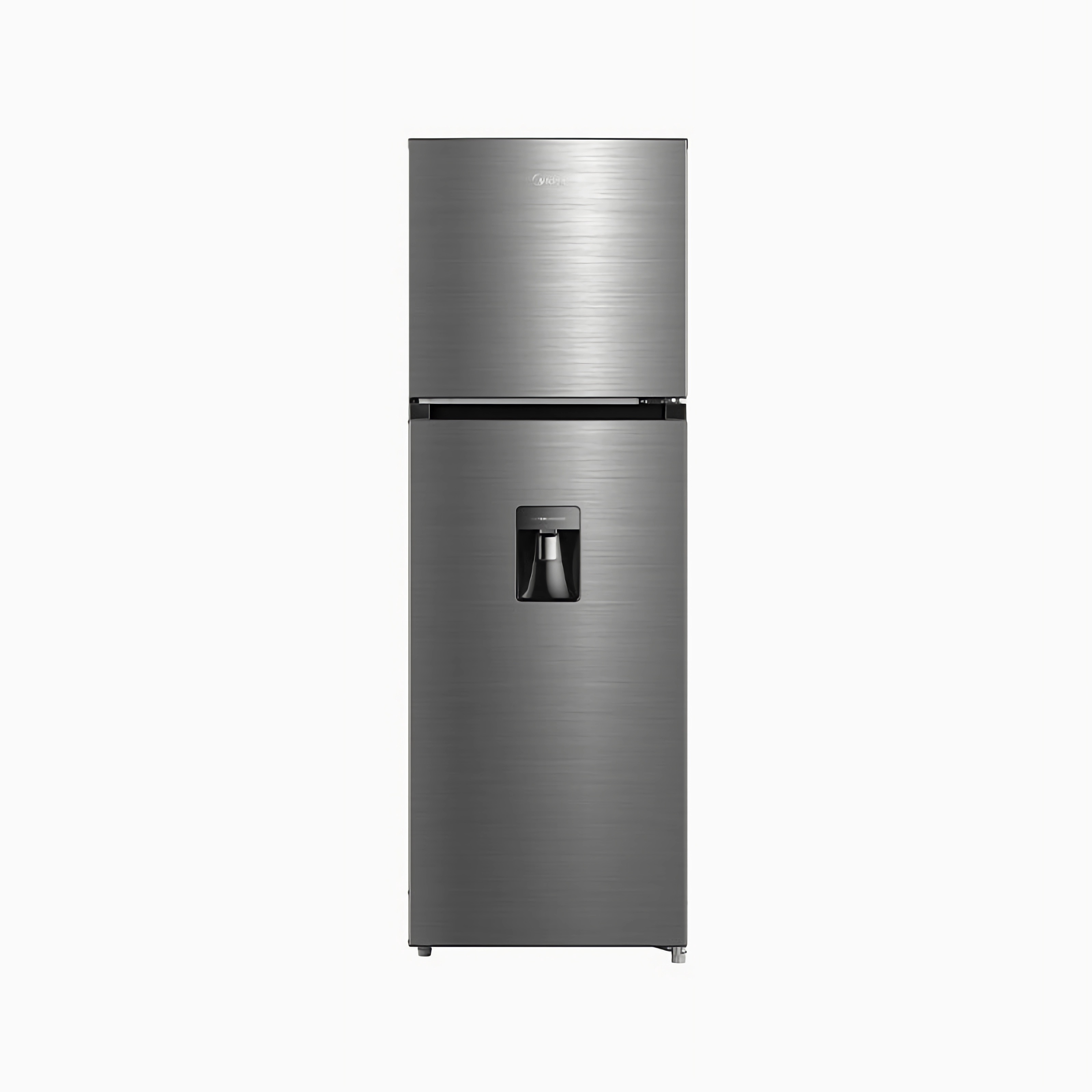 Refrigerador Midea modelo MDRT489MTM46W color gris - 12 pies cúbicos