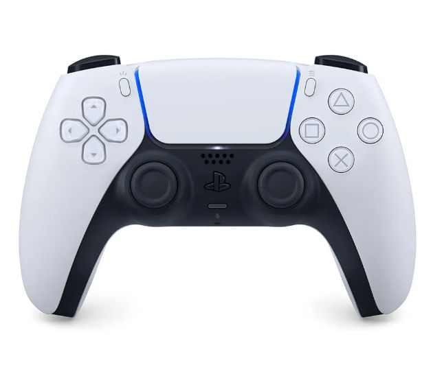 Control PlayStation PS5 dualsense inalámbrico color blanco