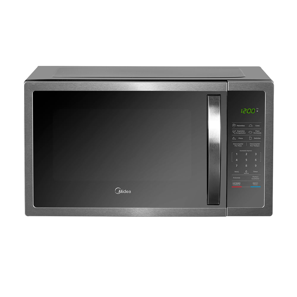 Horno microondas Midea modelo MMDHF16S2SS color gris - 1.6 pies cúbicos