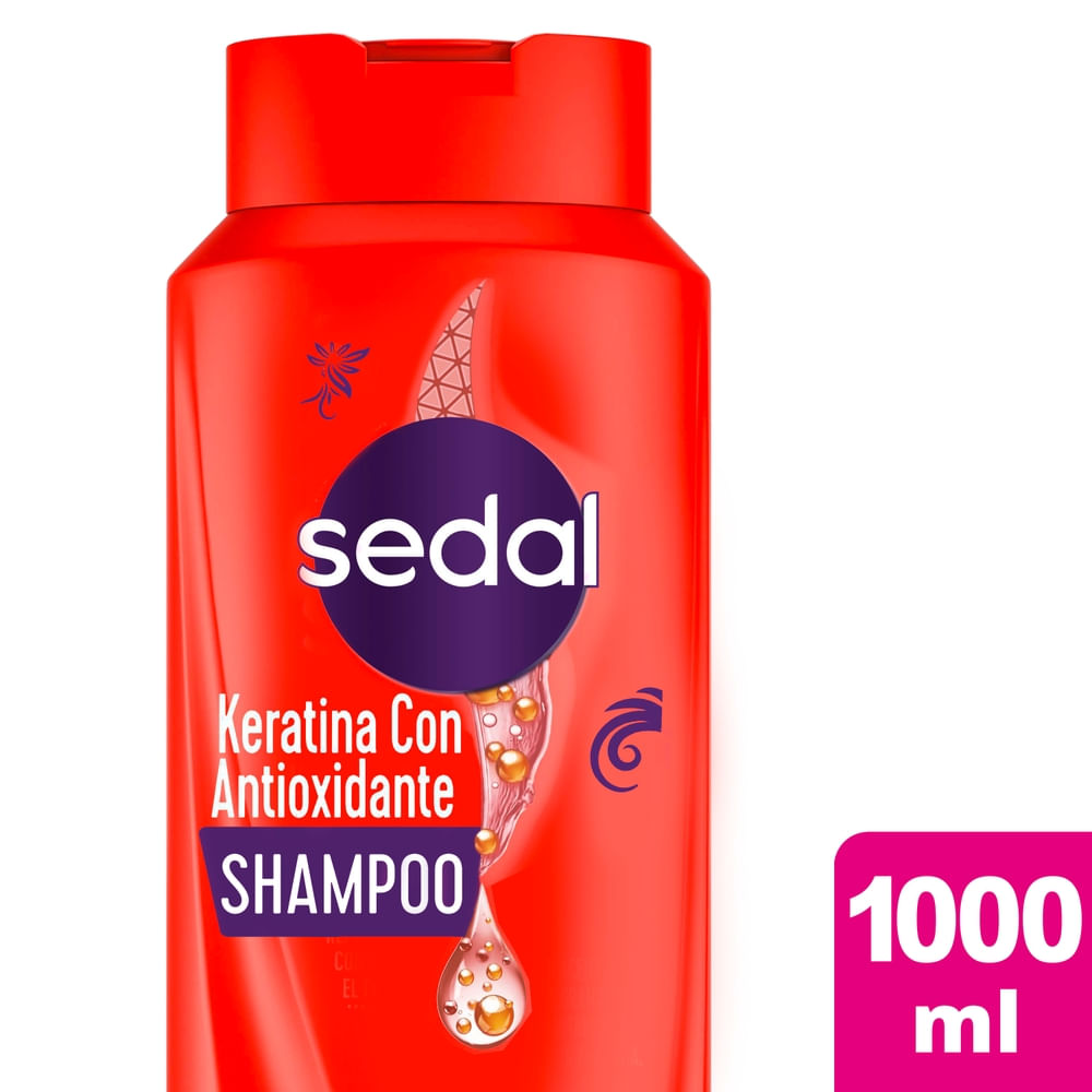 Shampoo Sedal con keratina y antioxidante - 1000 ml