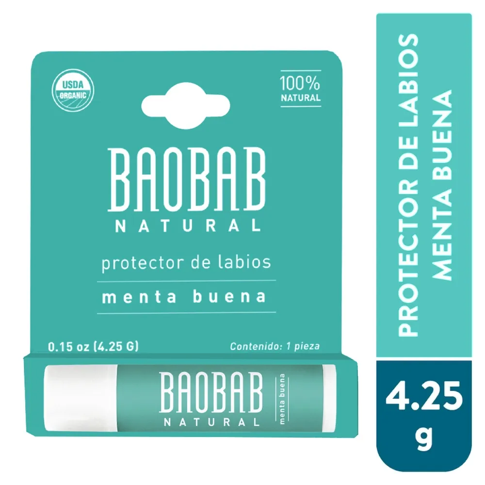 Protector Labial Menta Baobab