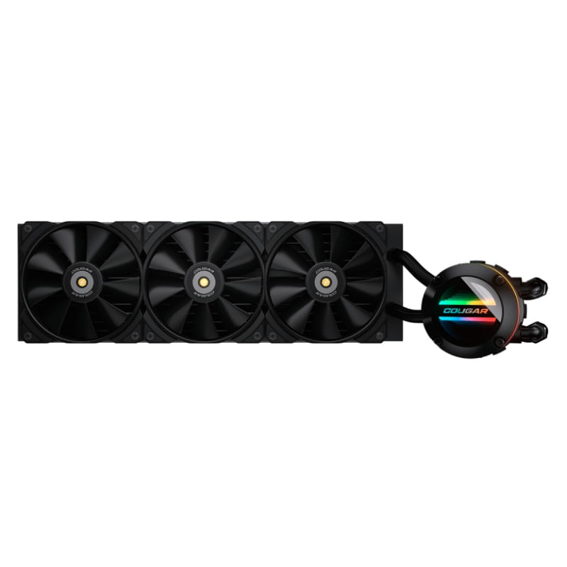 Enfriador líquido 360mm Cougar poseidon GT ARGB negro