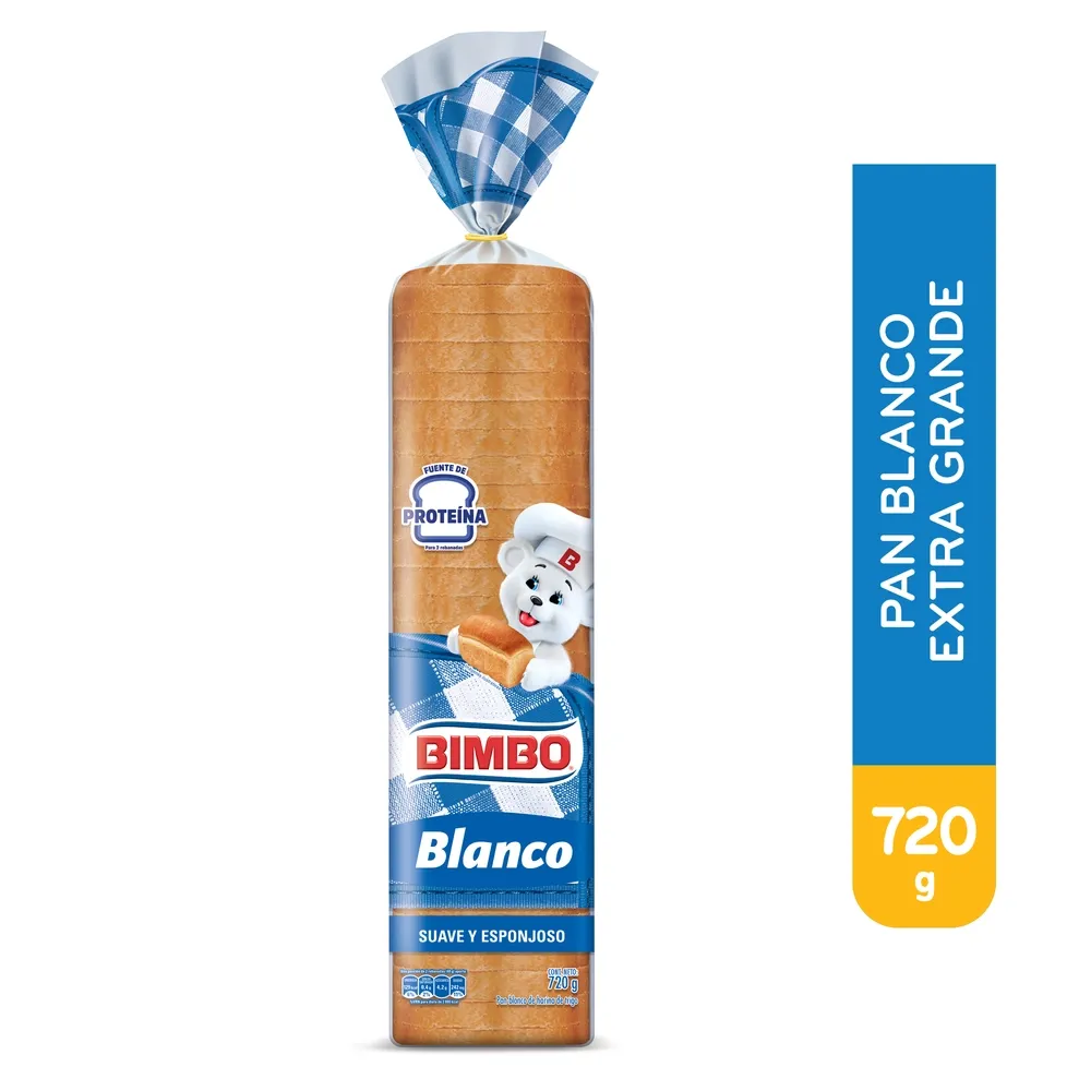 Pan Sándwich Blanco Bimbo