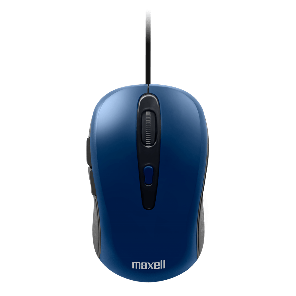 Mouse óptico Maxell MOWR-105C tipo c de 5 botones azul