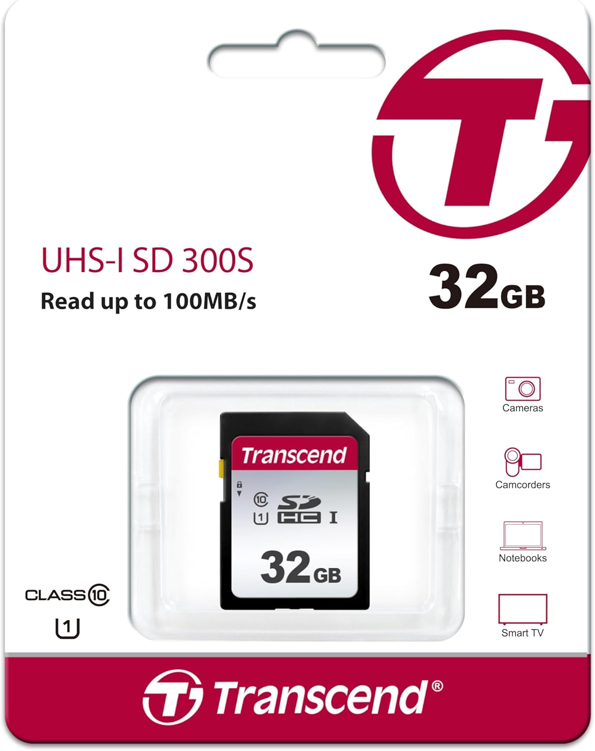 Memoria SD Transcend TS32GSDC300S de 32GB UHS-I U1