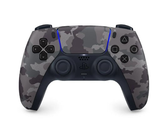 Control PlayStation PS5 dualsense inalámbrico color gris camuflado