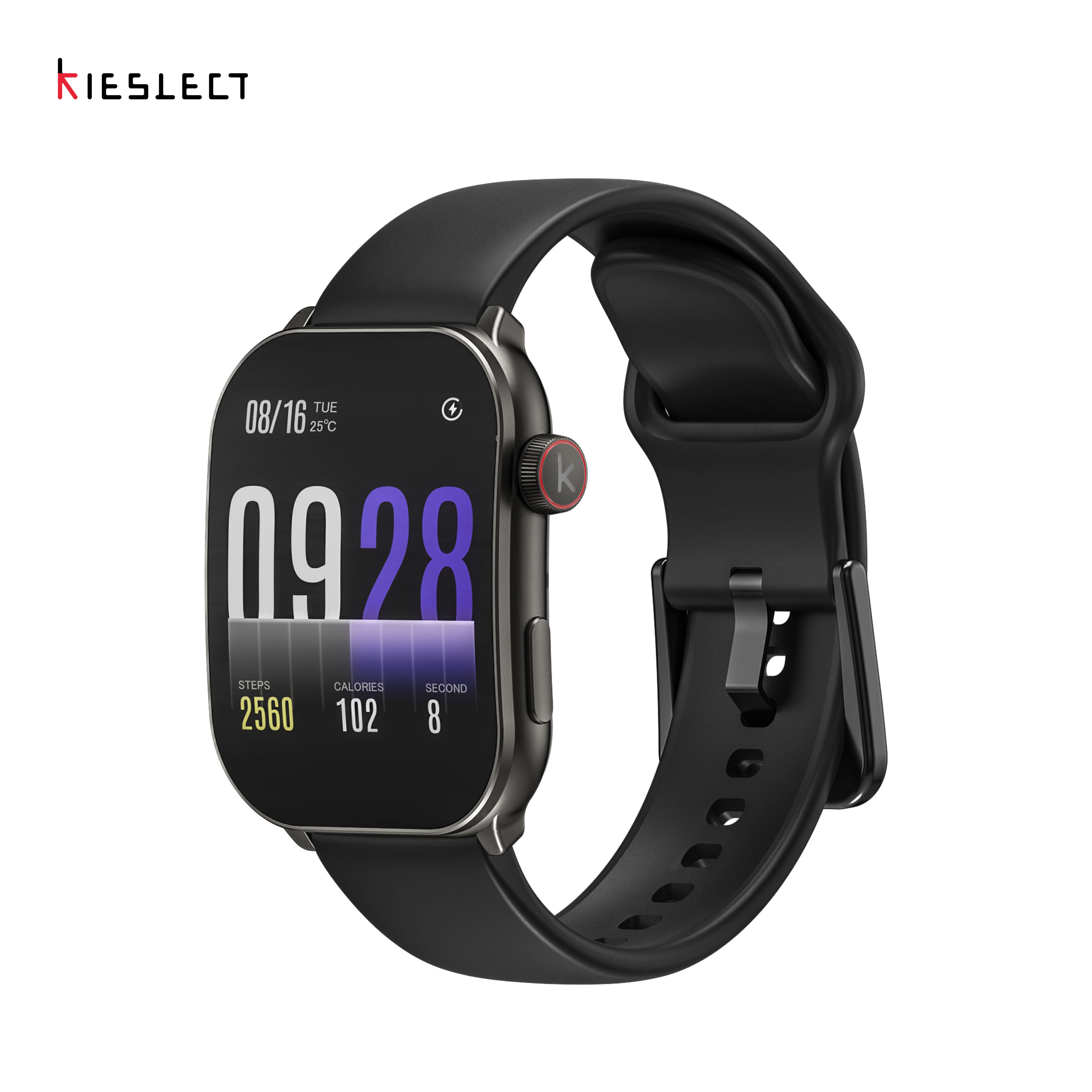 Reloj inteligente Kieslect Balancs color negro