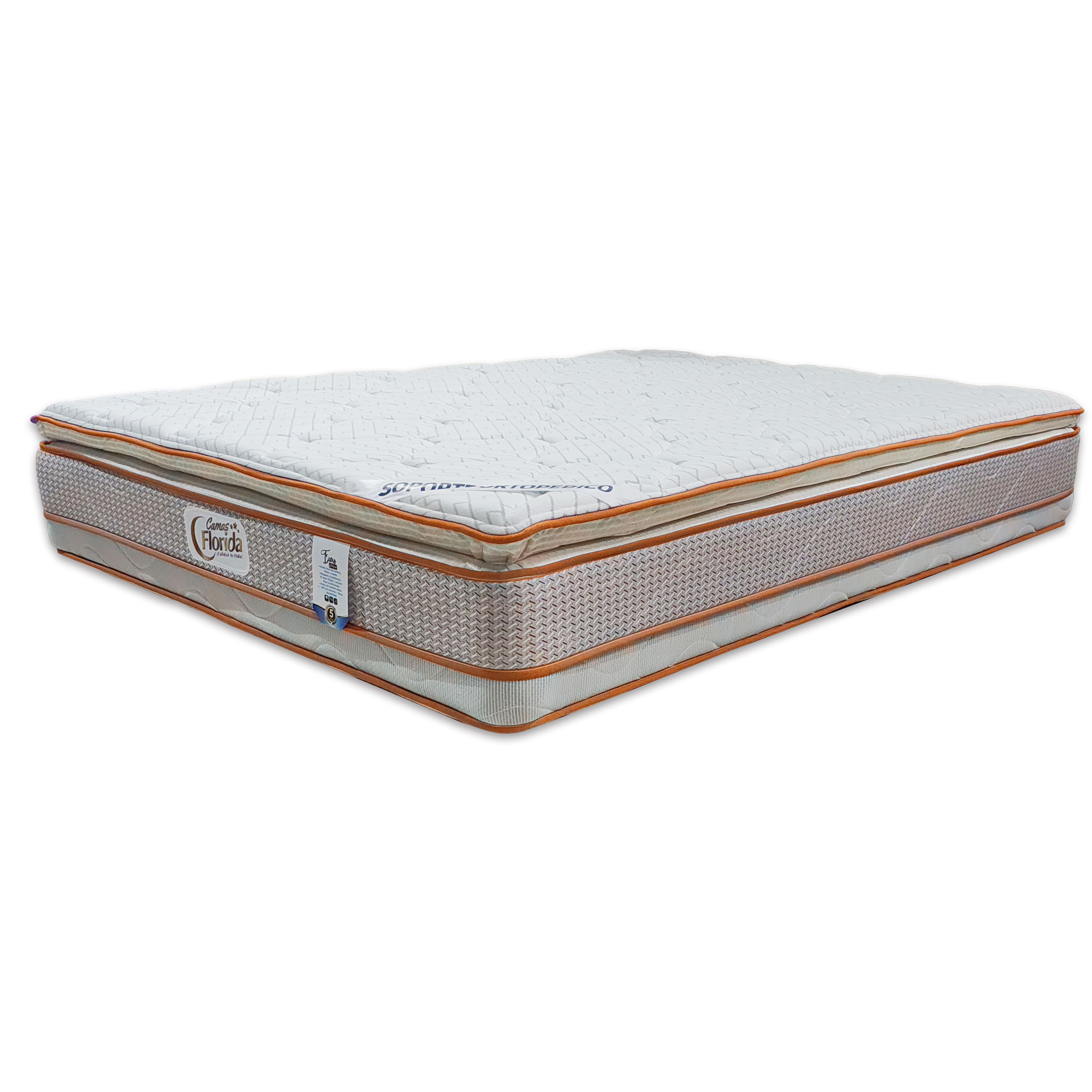 Colchón Cama Florida premier king euro pillow
