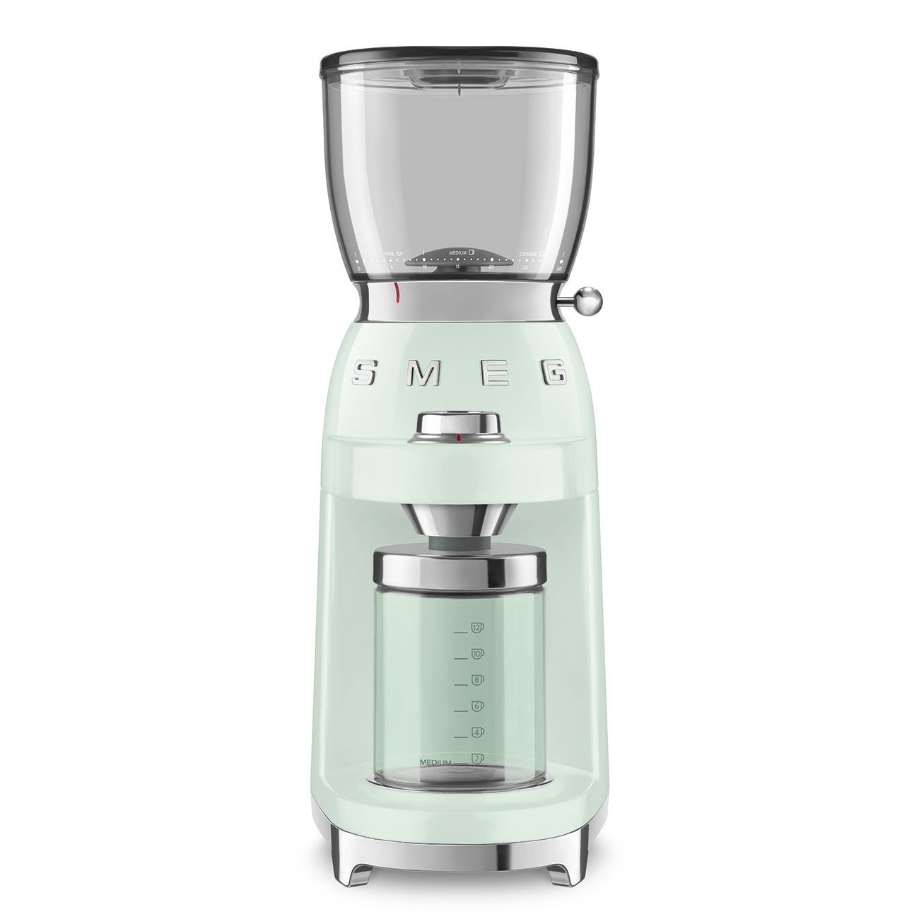 Molino Smeg de café color verde pastel