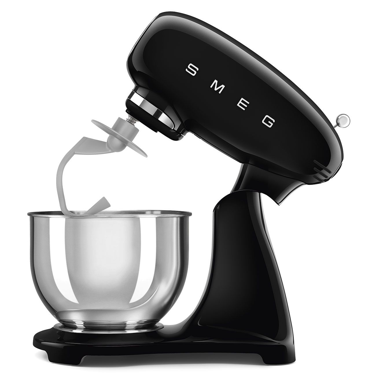 Batidora Smeg de pedestal color negro