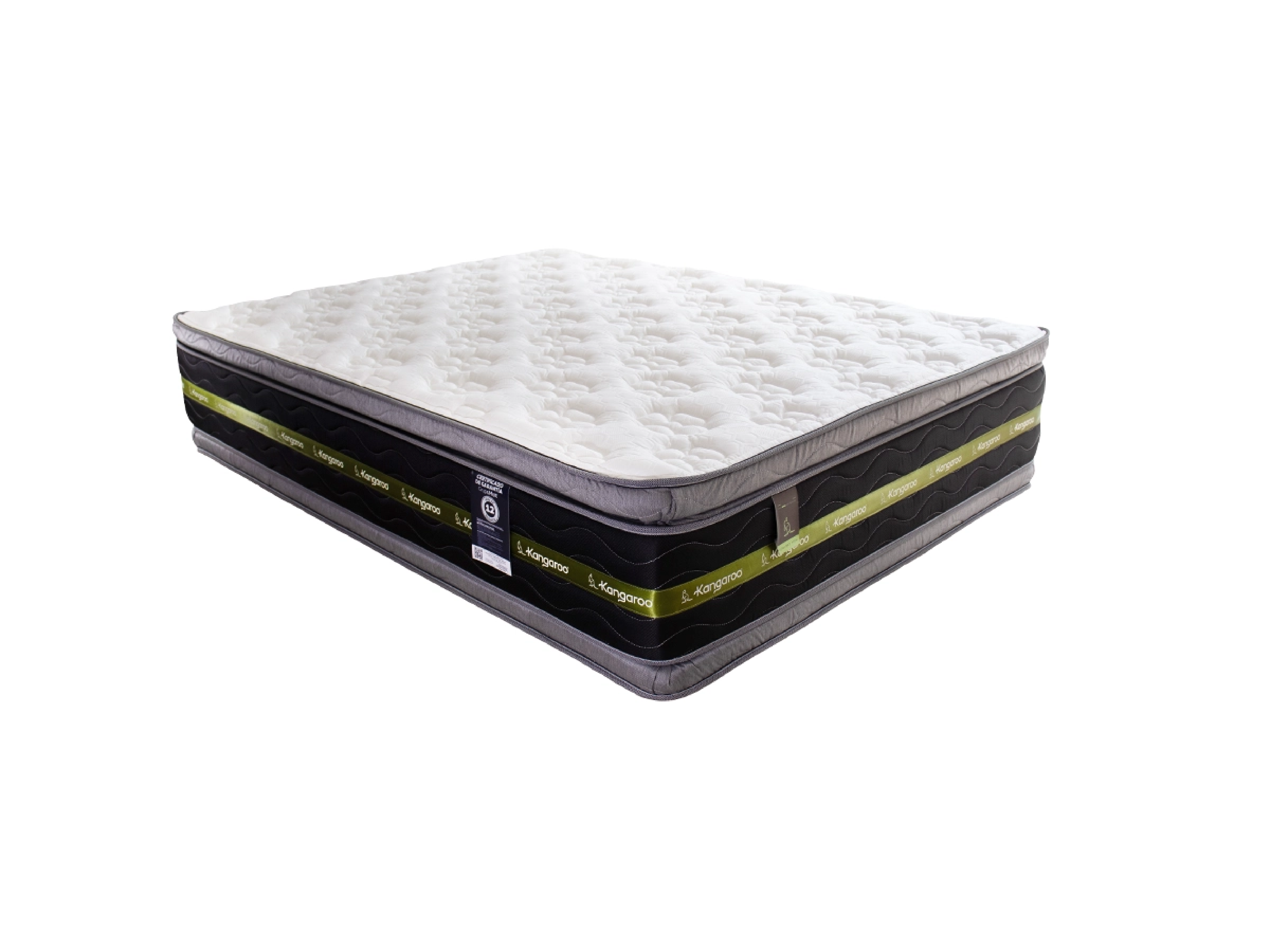 Colchón Kangaroo Matrimonial Koolbed Firm Doble Pillow Kooler No incluye Base