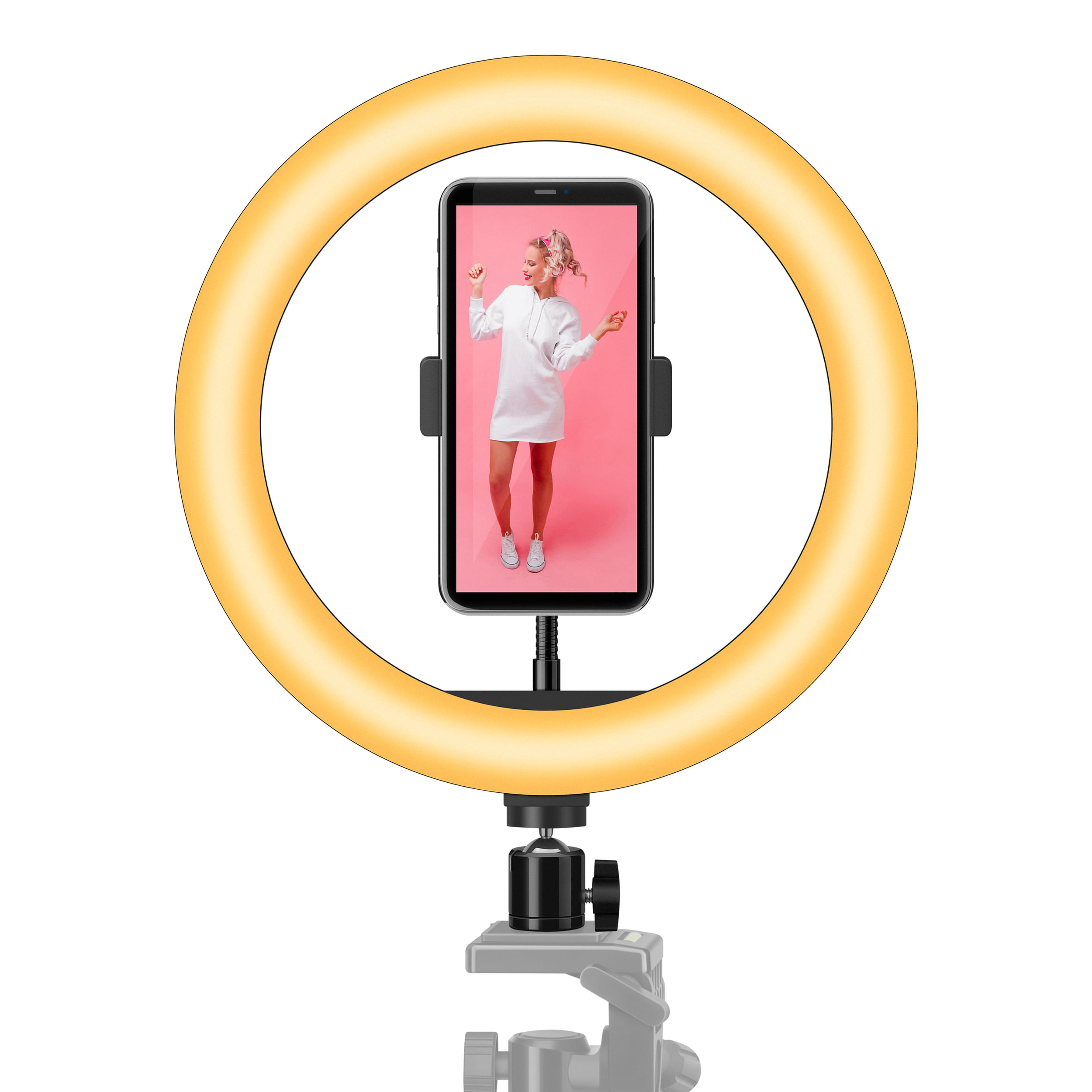 Aro de luz Steren LED para selfie MOV-039