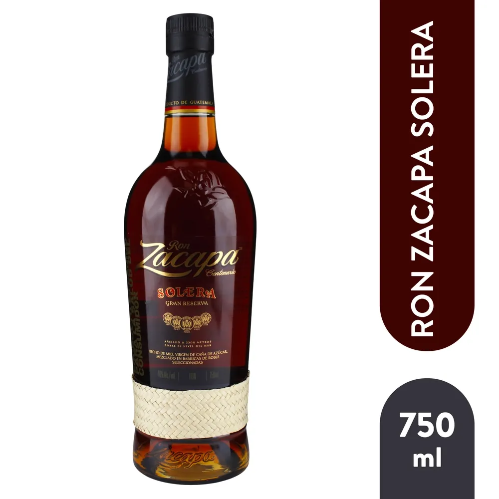Ron Zacapa Solera 23 años - 750 ml
