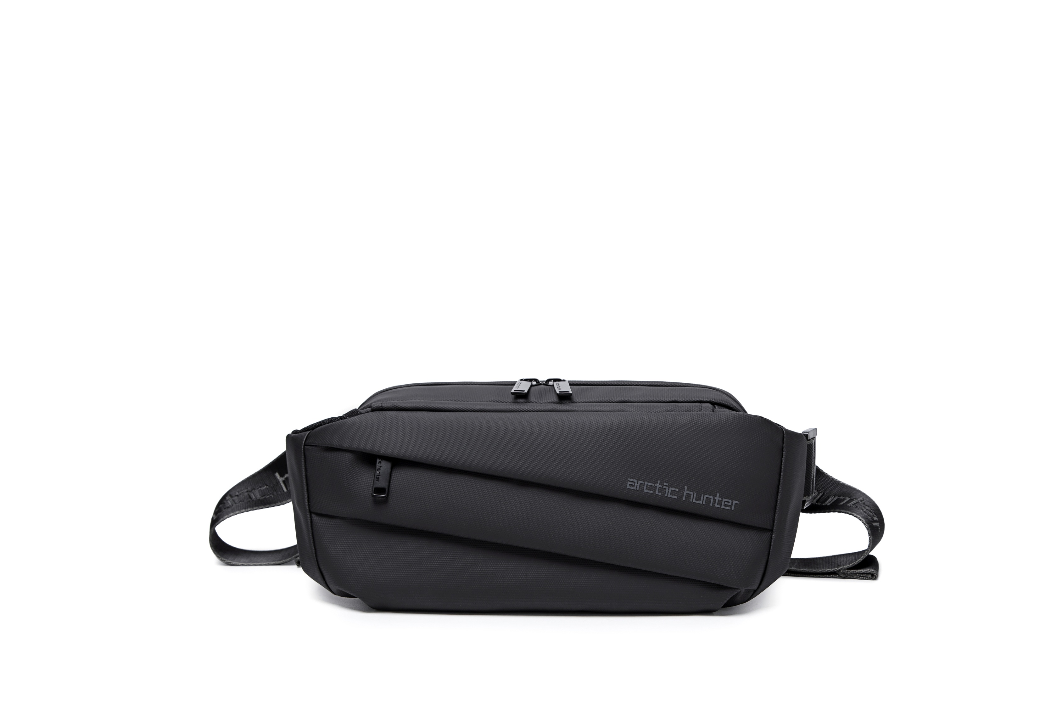 Cangurera Bolsa Cruzada Arctic Hunter de gran capacidad Light Hunter negro