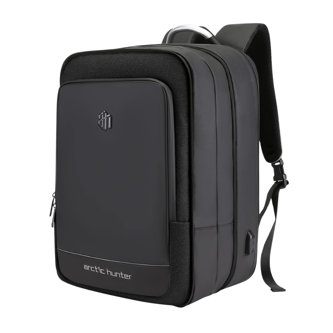 Mochila Arctic Hunter de Viaje para Laptop y Tablet Adventure Hunter negro - 17"