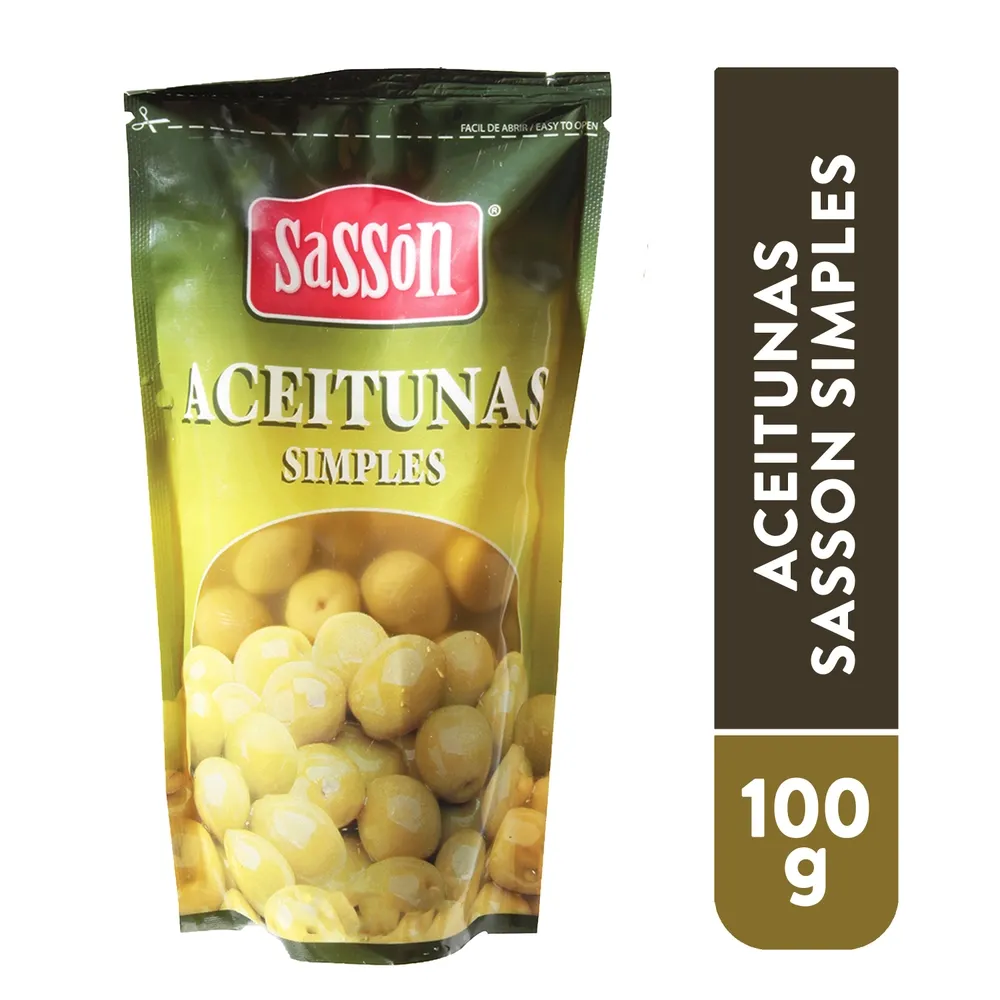 Aceitunas Sassón simples - 200 g