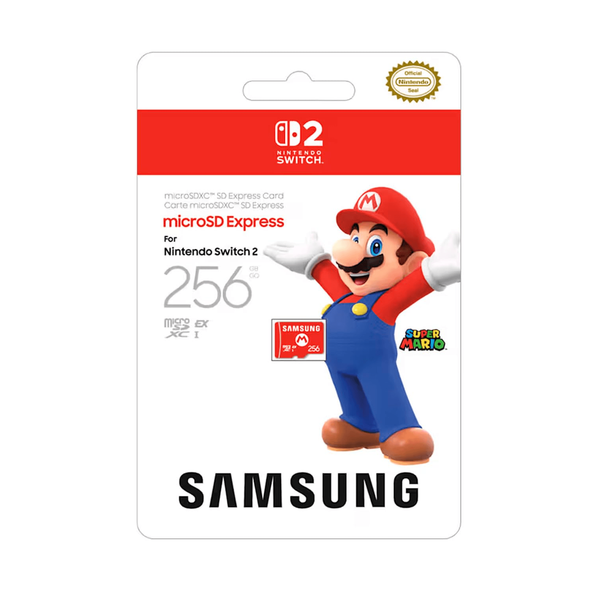 Memoria micro SD Nintendo Switch 2 - 256 gb