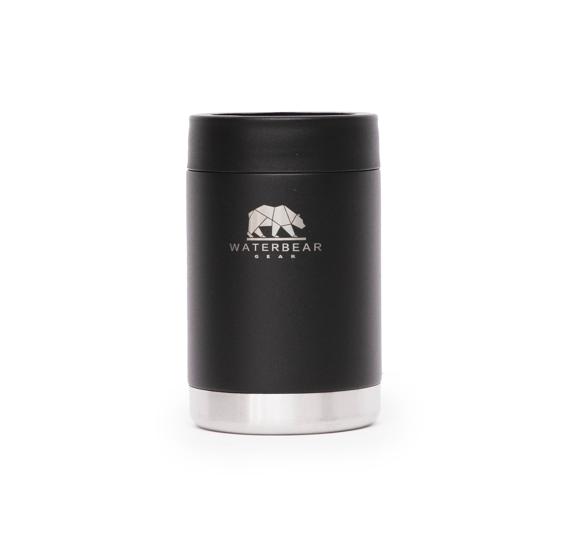 Porta latas Waterbear 12oz black