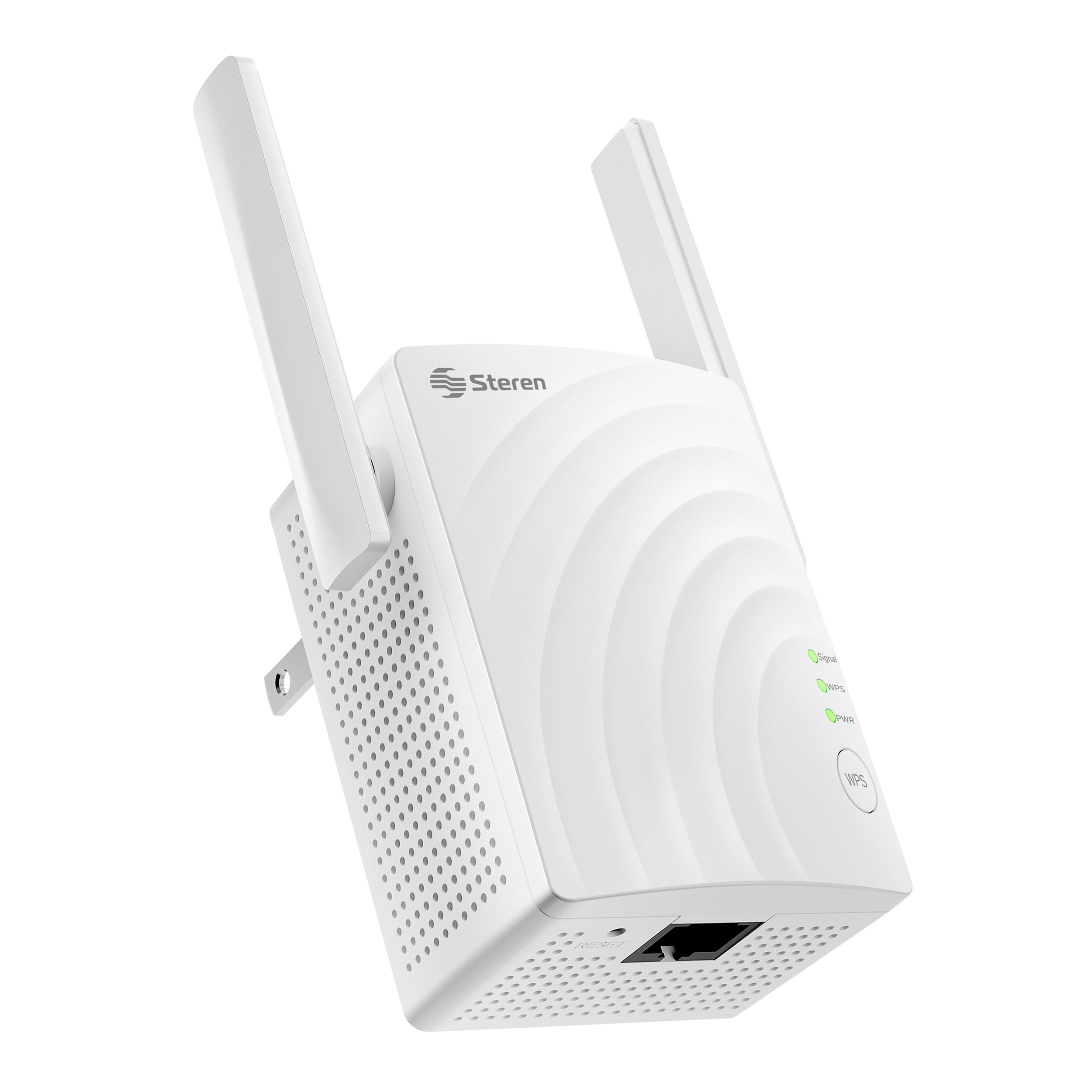 Repetidor Wi-Fi Steren de doble banda 2,4 GHz y 5 GHz B G N A AC hasta 40 m de cobertura C…