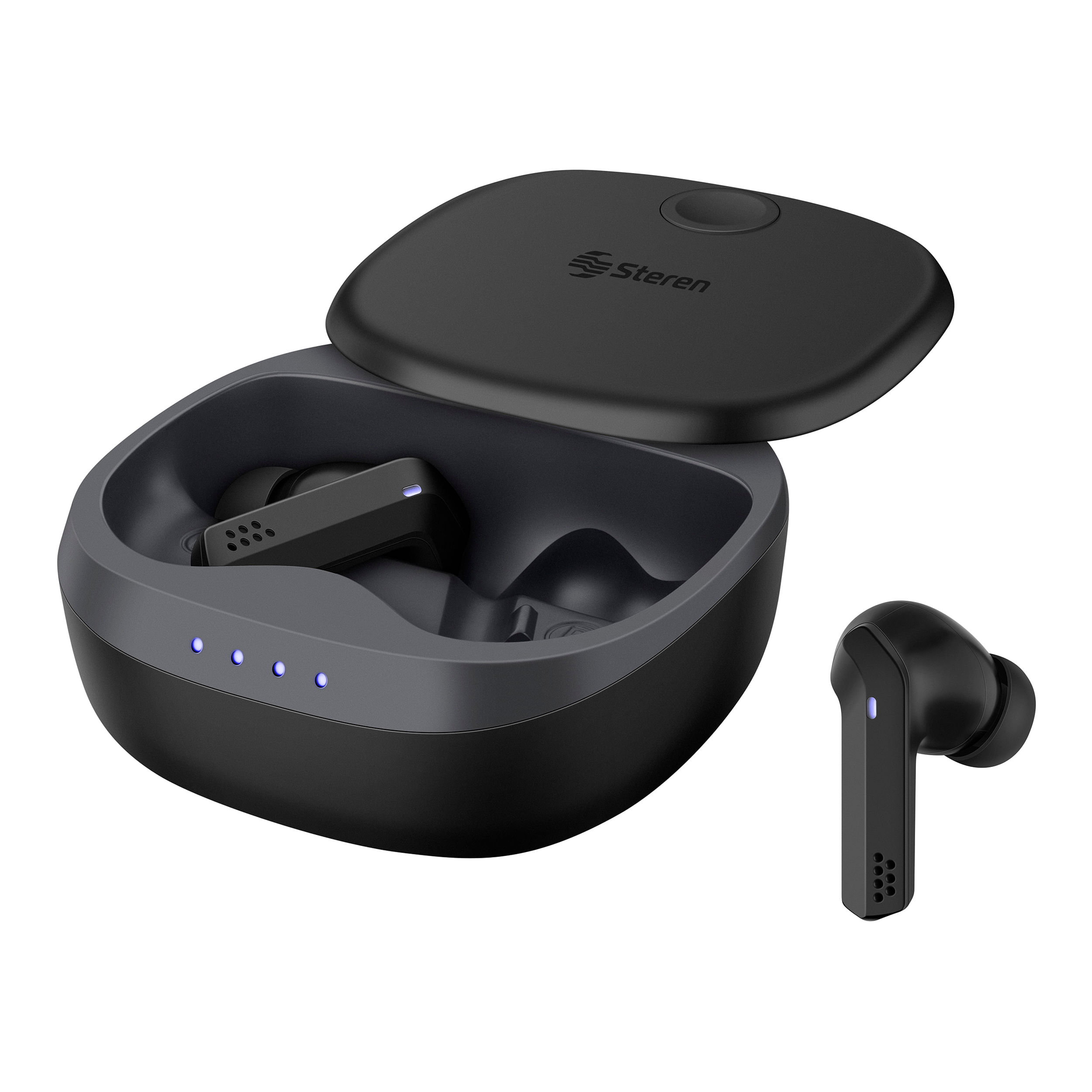 Audífonos Steren Bluetooth Touch true wireless con enviromental noise cancelling AUD-7800N…