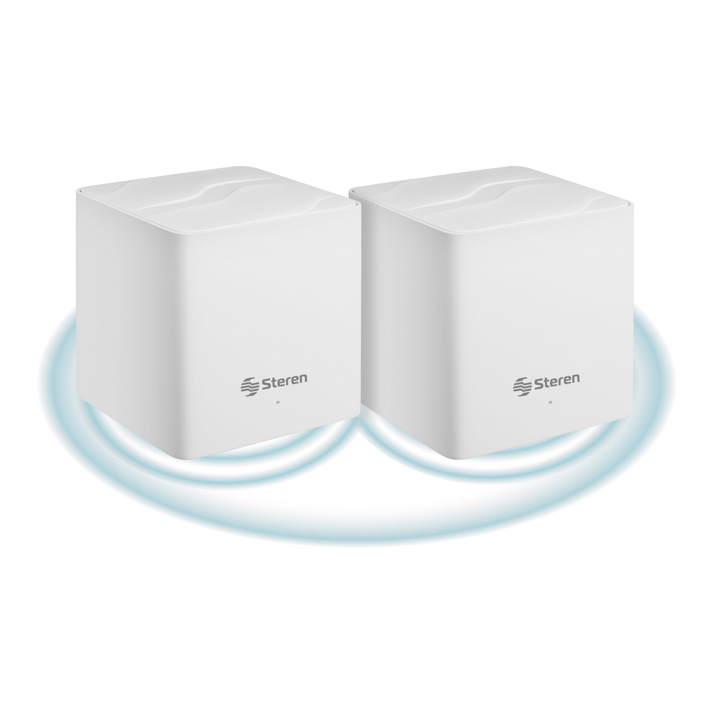 Sistema Smart Wi-Fi Steren 6 MESH doble AX1500 2,4 GHz y 5 GHz hasta 30 m de alcance por m…