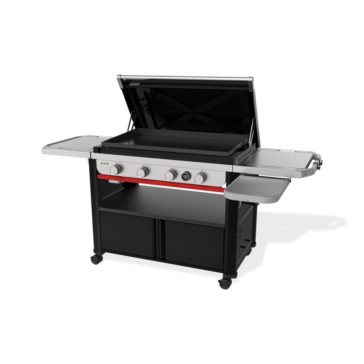 Plancha Weber resistente al óxido Slate de 36 pulgadas