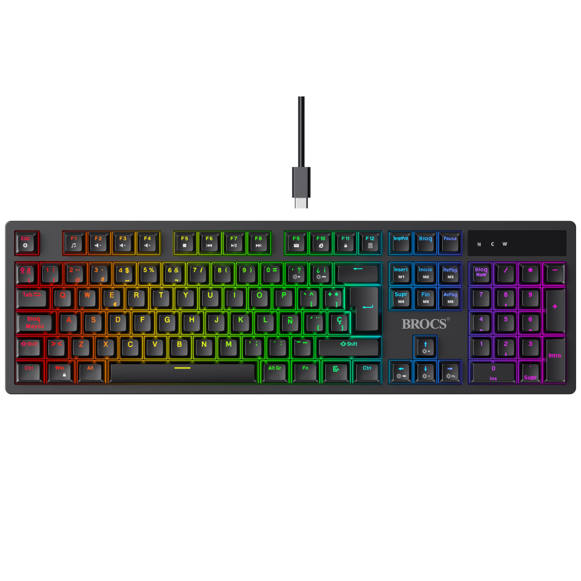 Teclado BROCS Volt mecánico RGB