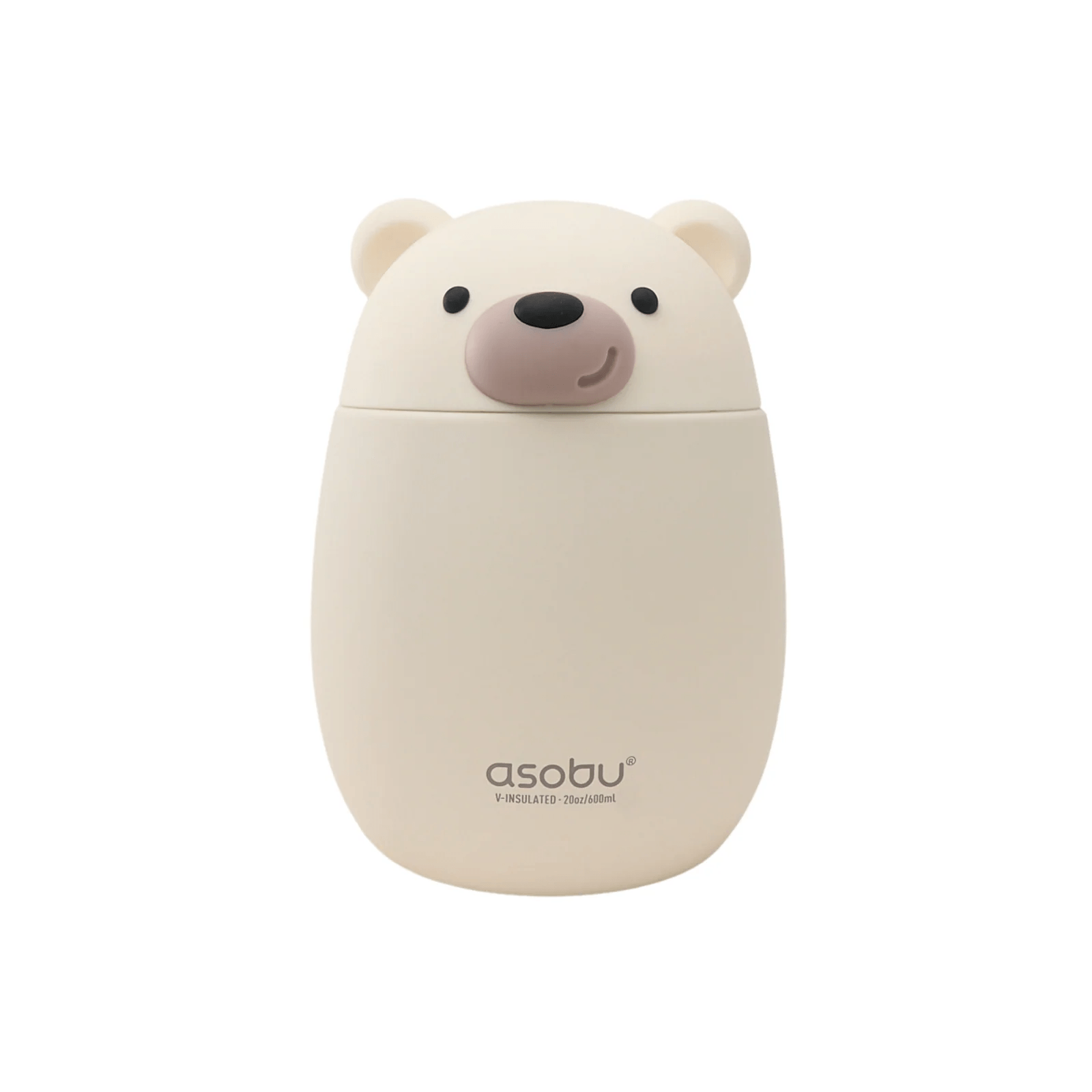 Contenedor de comida Asobu térmico de acero Inoxidable 600 ml oso