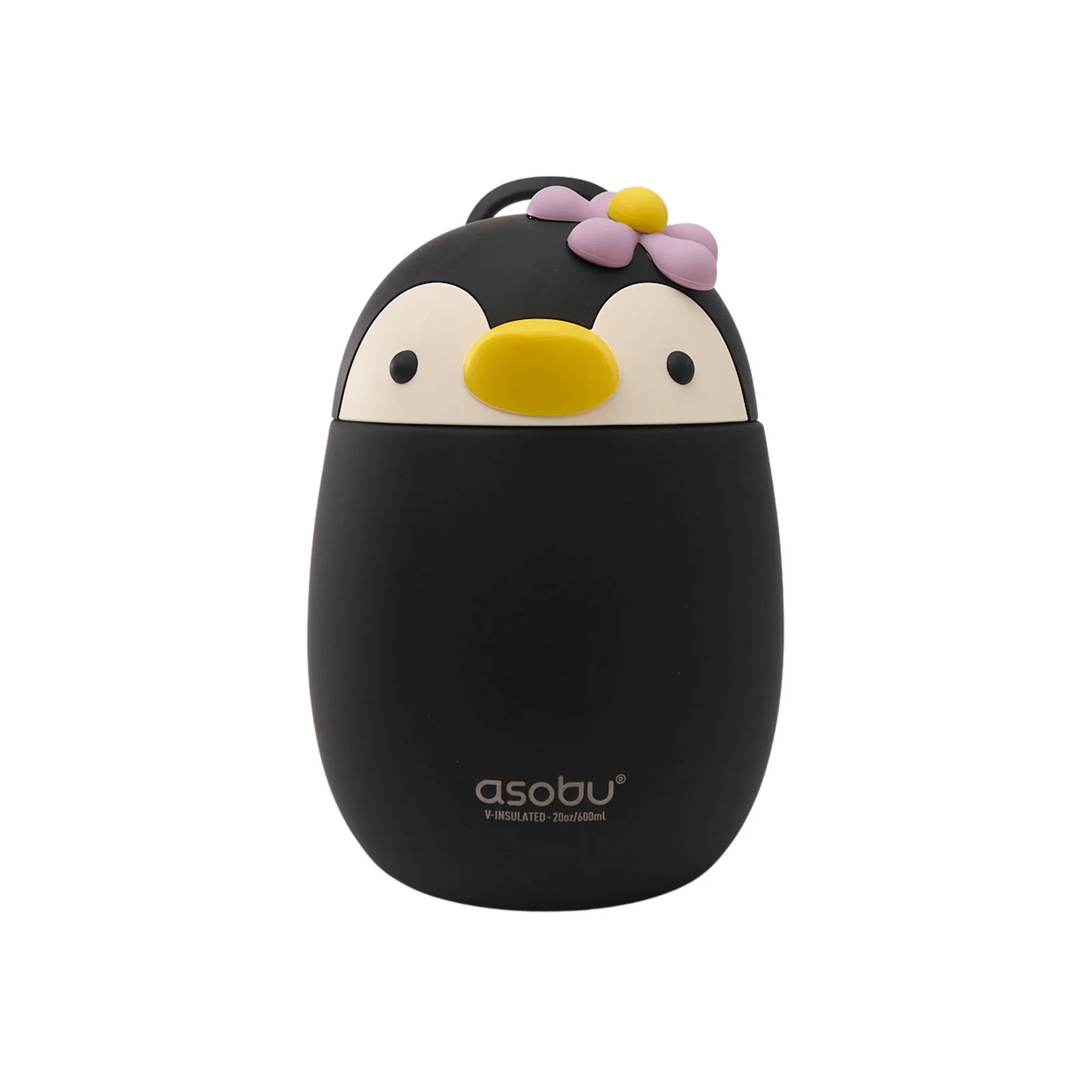Contenedor de comida Asobu térmico de acero inoxidable 600 ml pingüino