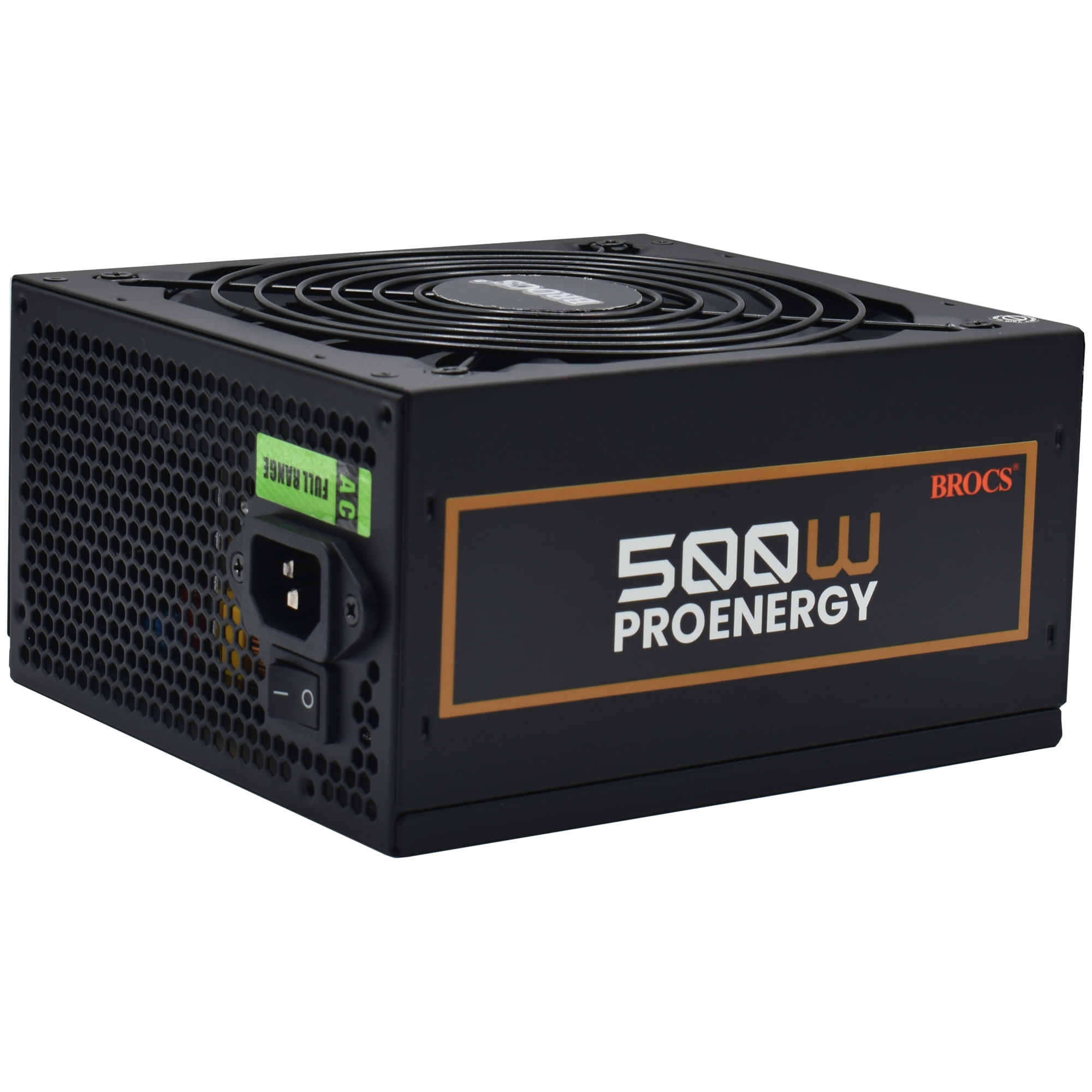 Fuente de poder BROCS ProEnergy 500W 80 plus bronze