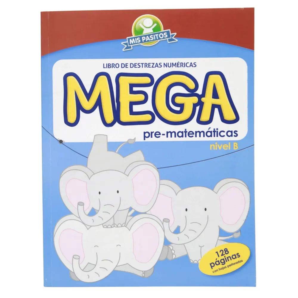 Libro Mega Pasitos Numeros