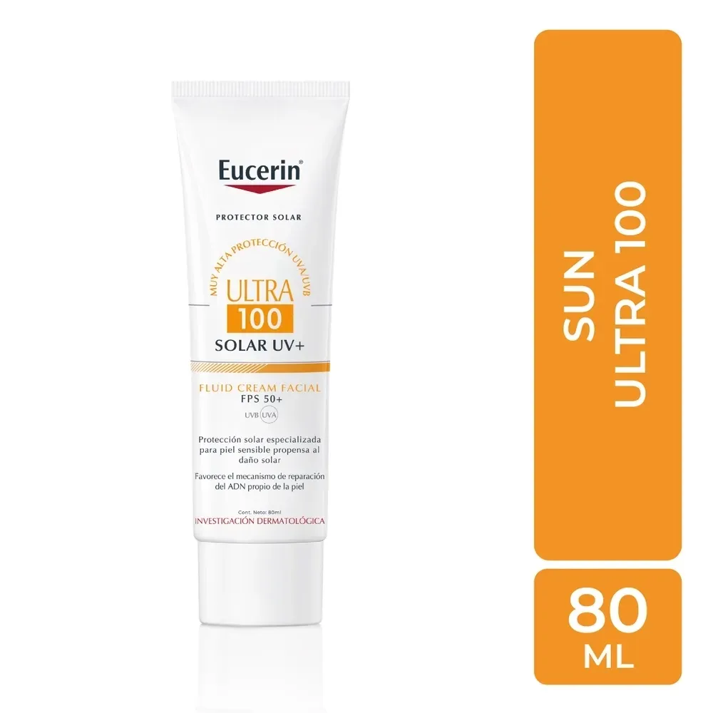 Protector Solar Eucerin Ultra 100 50fps - 80 ml