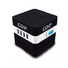 Supresor CDP RU-AVR604 600VA/300W AVR 4 salidas 4 puertos USB 120 Vac