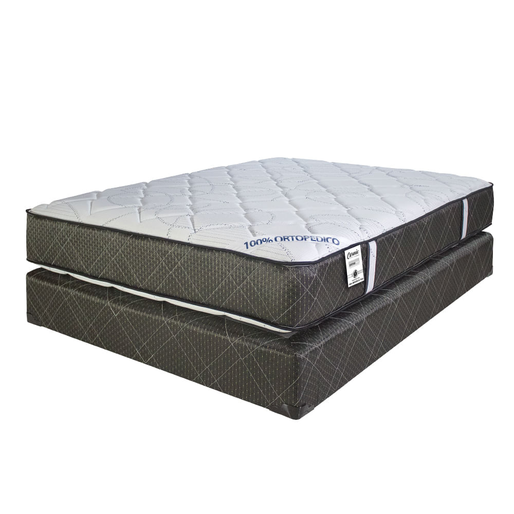 Cama Cosmic tamaño King 100% ortopédica con base