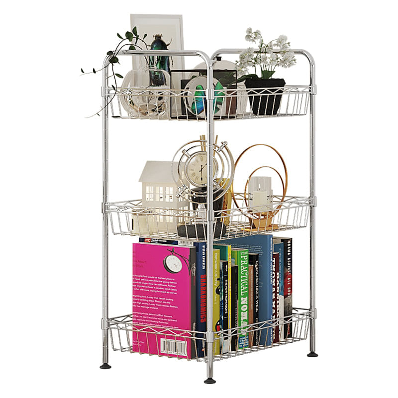 Estantería Wire Shelf de metal multiusos 45x35x85cm modelo CJ-C1155