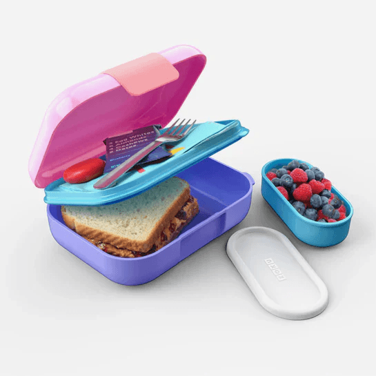 Lonchera Hermética Zoku tipo Bento Jr con accesorios - Pequeña