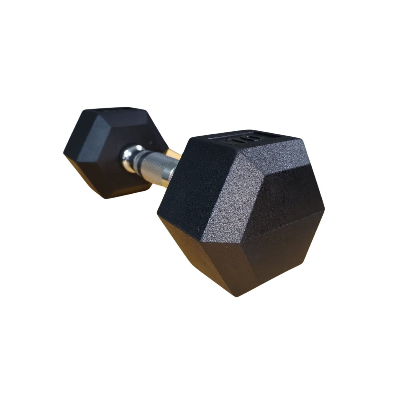 Mancuerna Hexagonal de caucho SportFit 20 lb Segura y Duradera