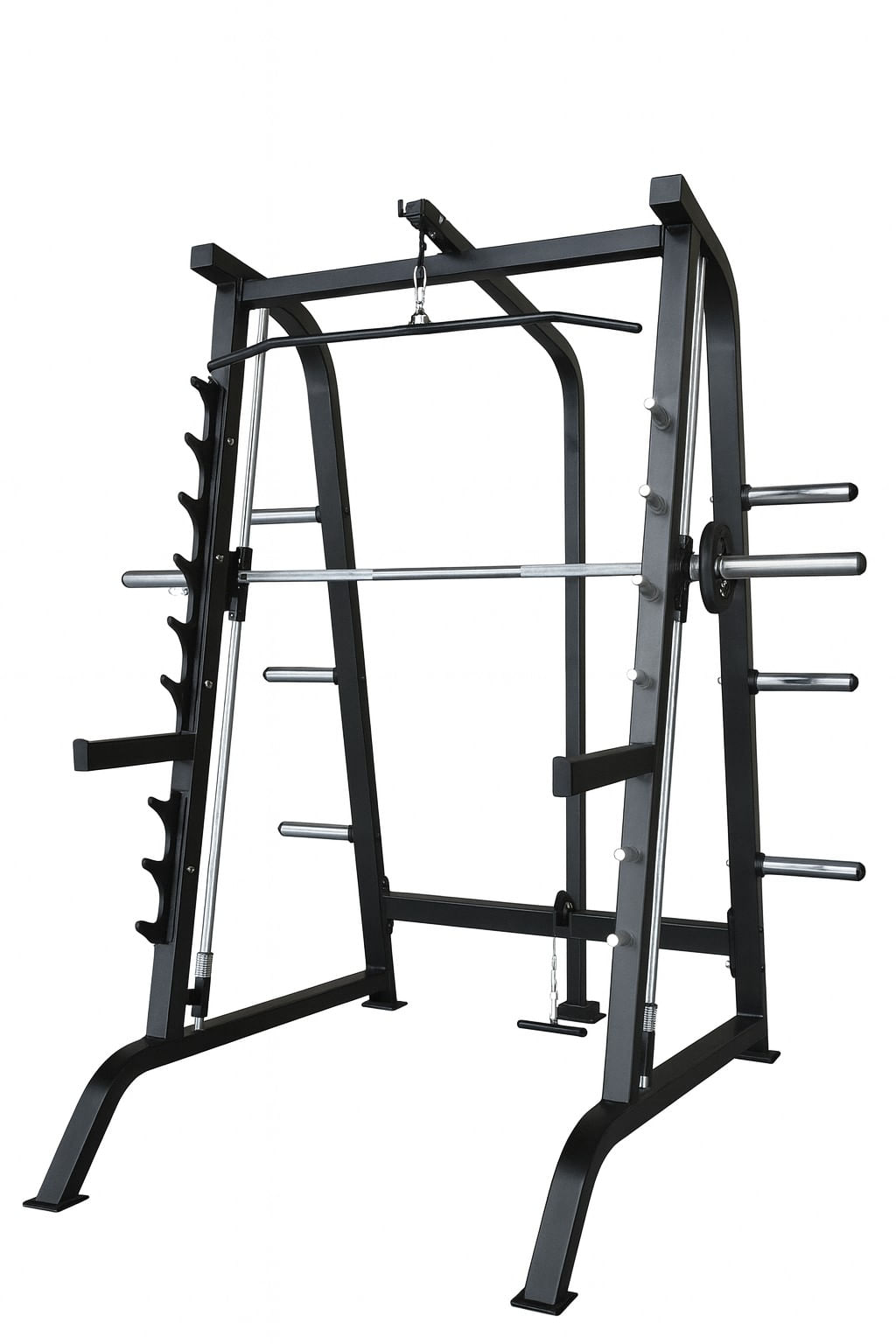 Máquina Smith Sportfit Metal de Alta Resistencia para Ejercicio de Fuerza incluye barra ol…