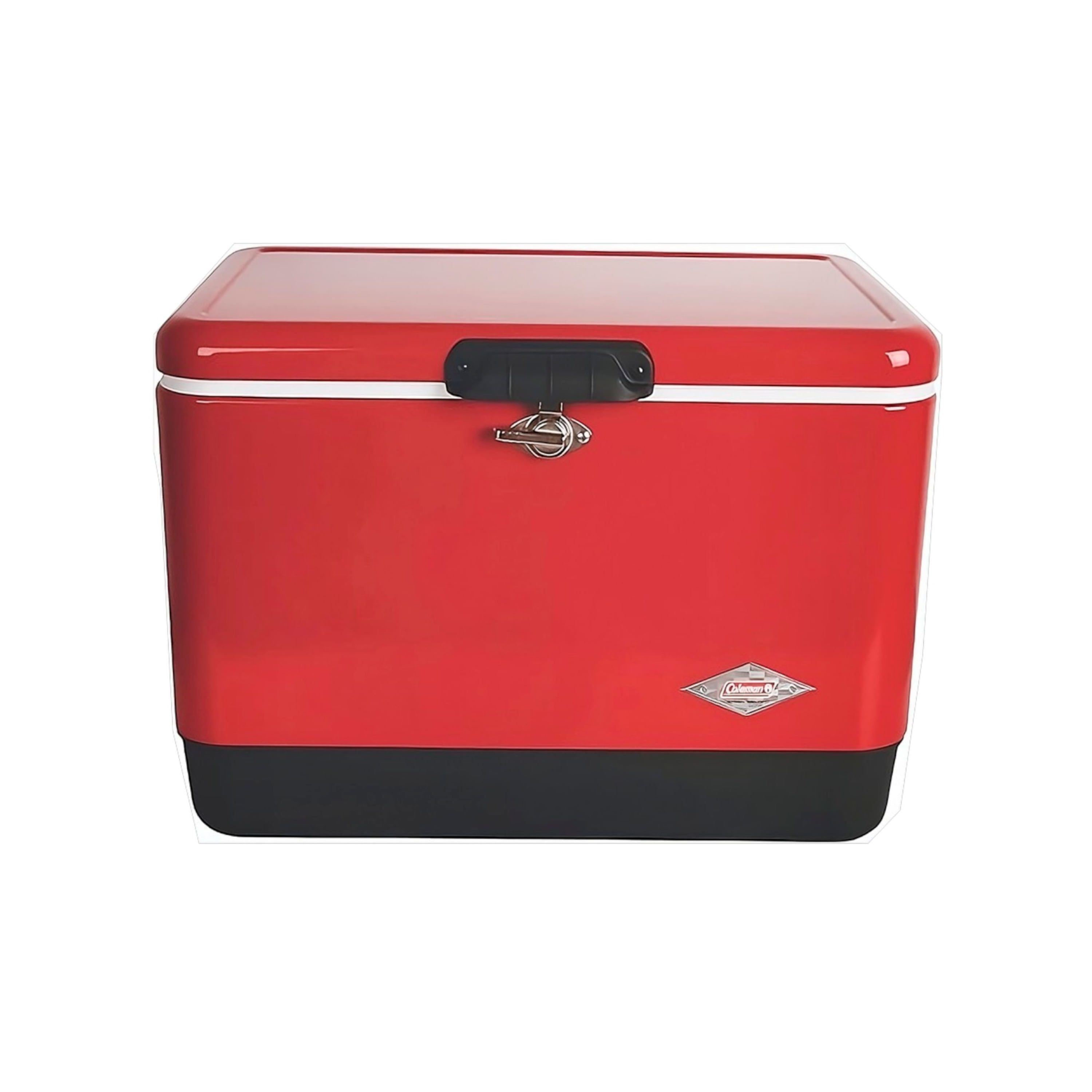 Hielera Coleman color rojo 54Qt