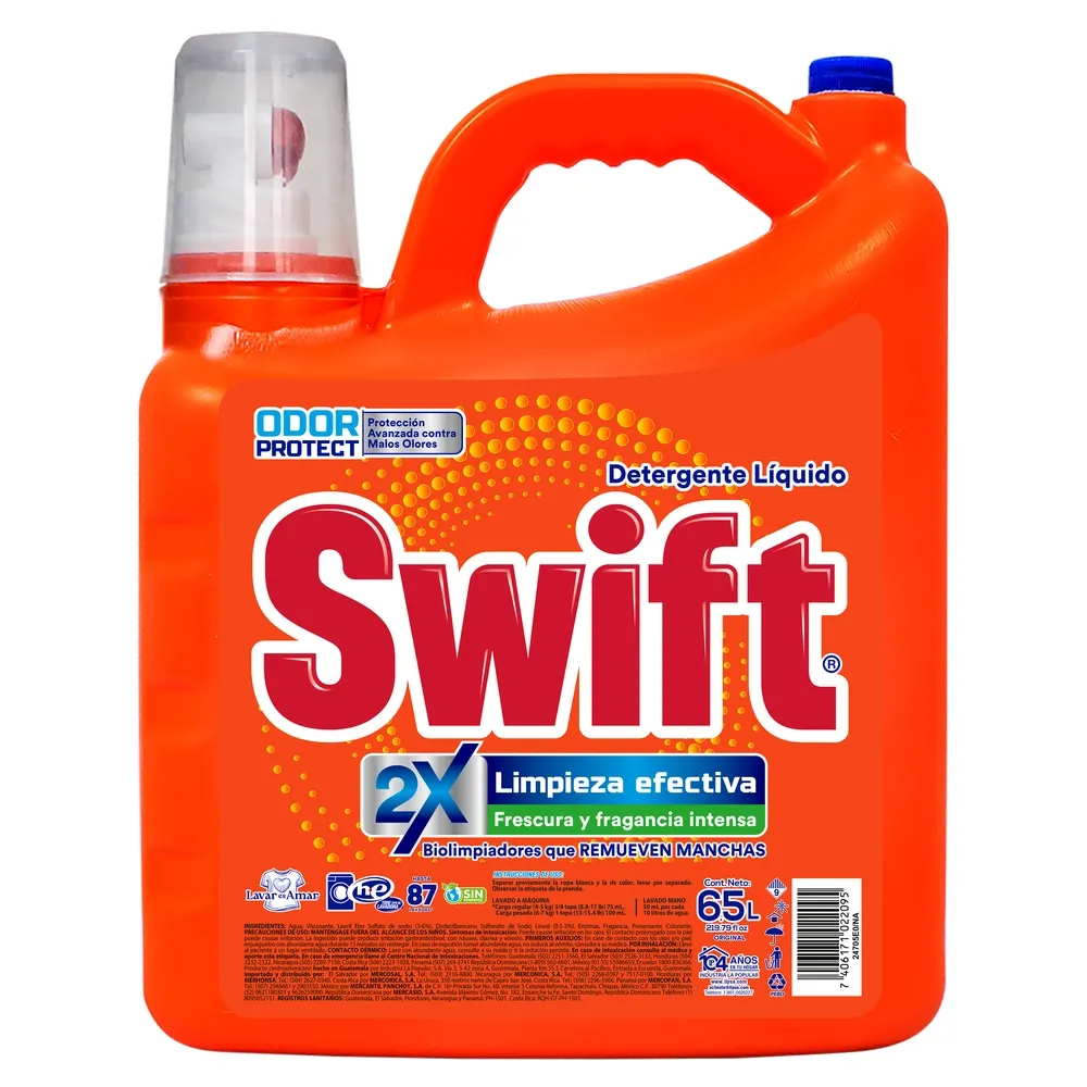 Detergente Líquido Swift Original -6500 ml