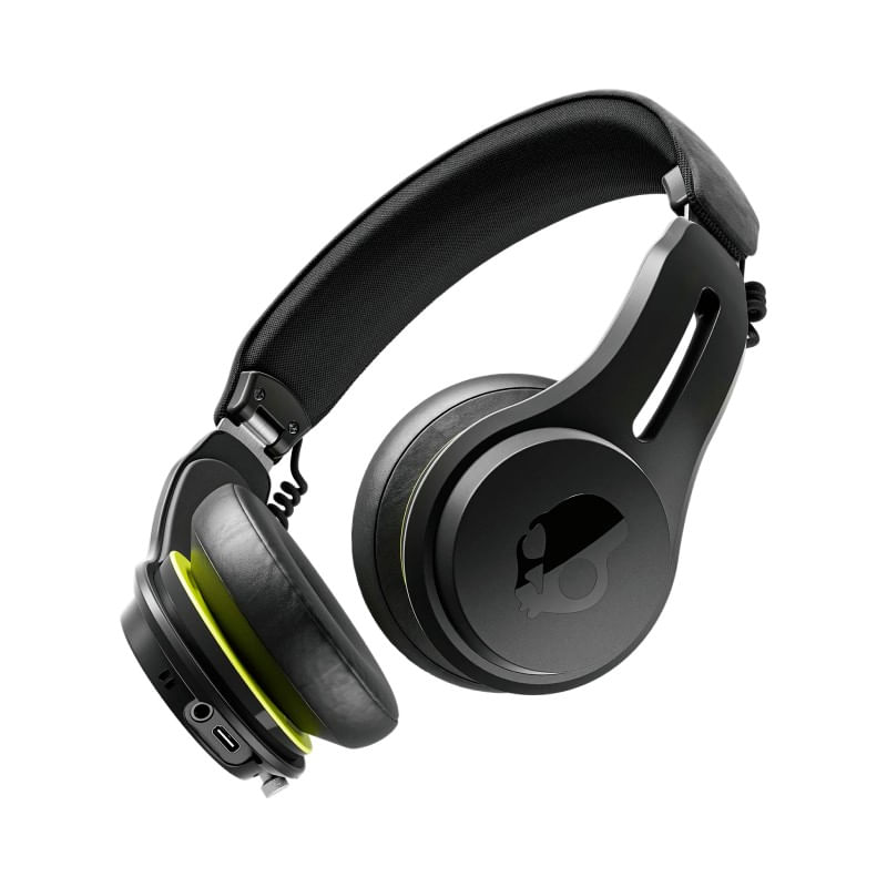 Audífonos Skullcandy icon ANC inalámbricos on-ear con cancelación activa de ruido negros