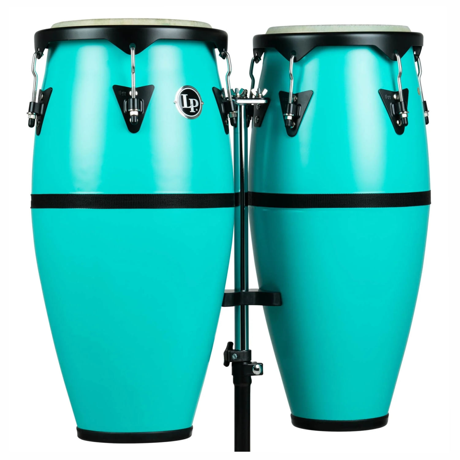 Set de Congas con soporte 10 y 11" Discovery color Espuma de Mar