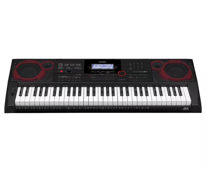 Teclado Casio CT‑X3000C2 de 61 Teclas con Fuente AiX 800 Tonos 235 Ritmos y Amplificación…