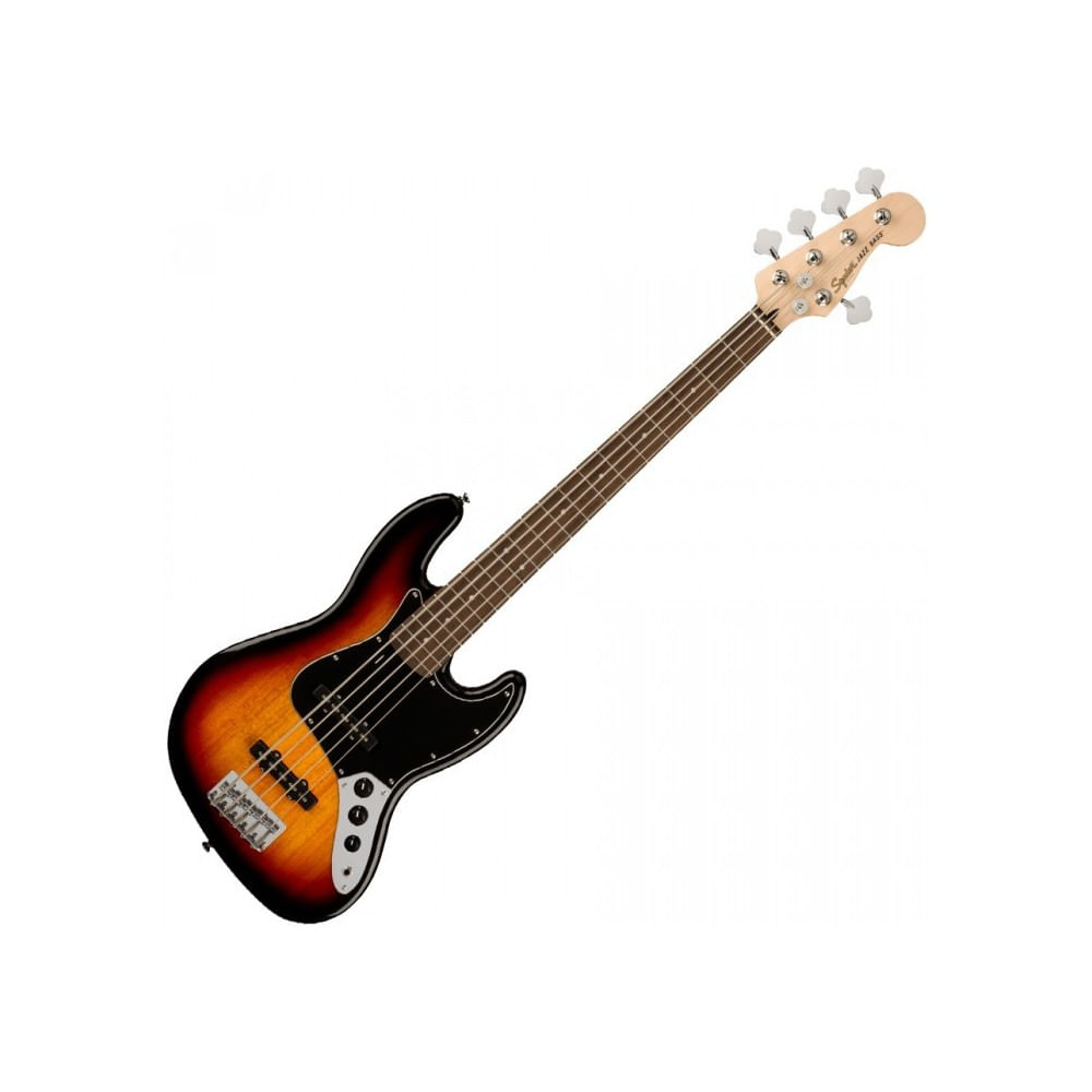 Bajo Eléctrico Fender Squier Affinity Series Jazz Bass V 5 Cuerdas 3‑Color Sunburst con Di…