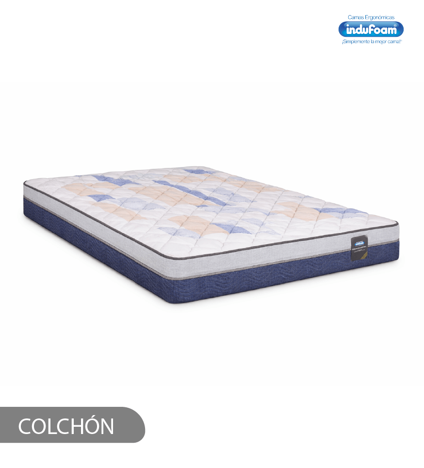 Colchón indufoam luxurious comfort tamaño king