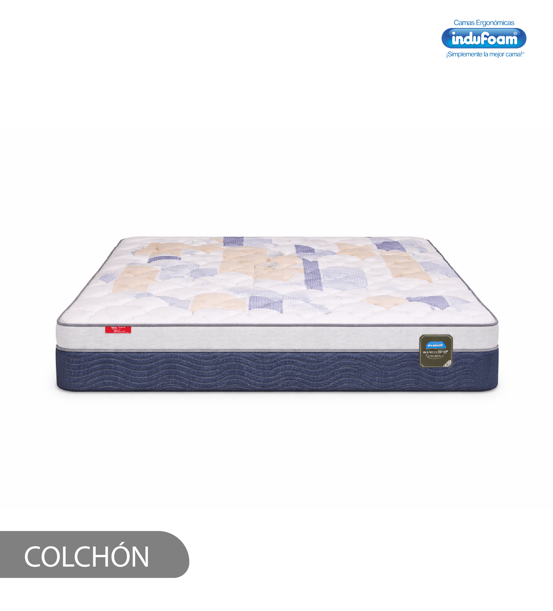 Colchón indufoam natural sleep tamaño king